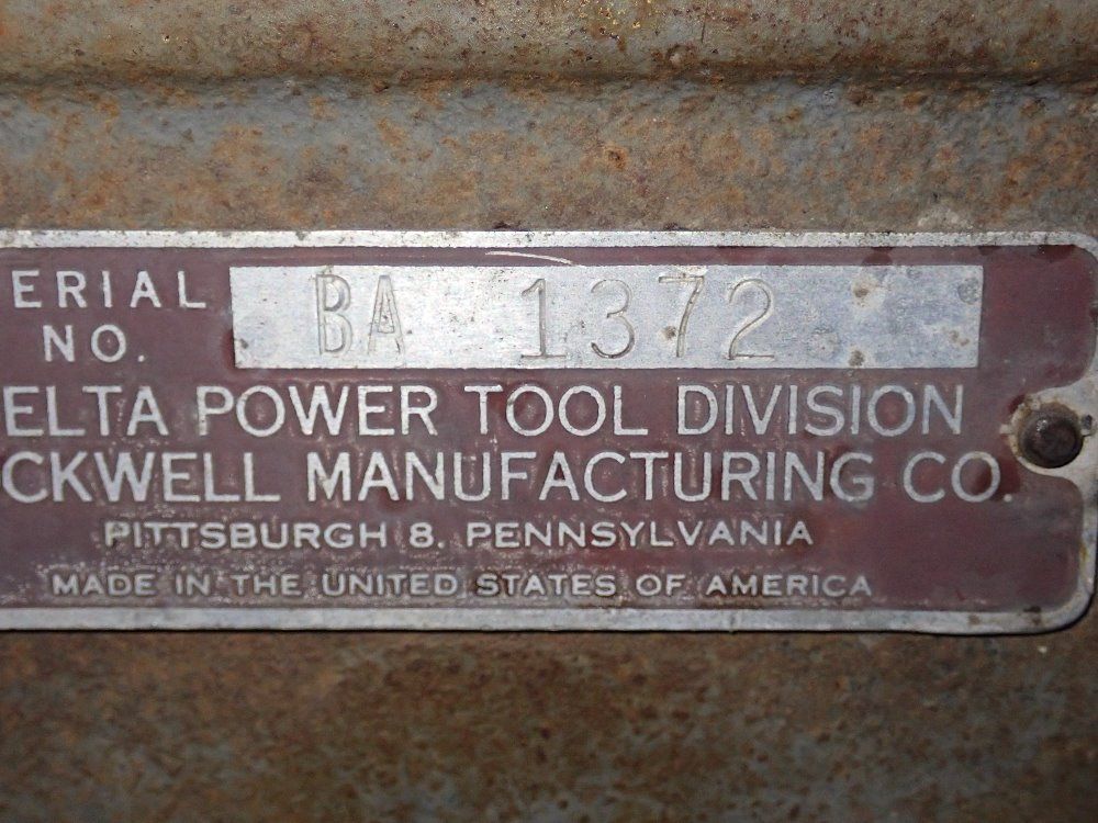 Delta 13 1/2" Vertical Band Saw