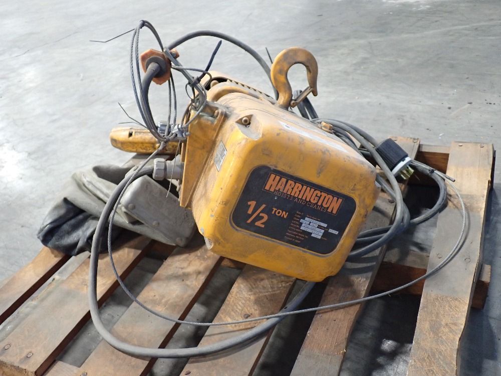 Harrington Hoists Inc Electric Chain Hoist