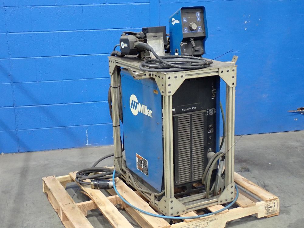 Miller Electric Mfg. Co. 22.95 Kw Welder W/wire Feeder - Axcess 450