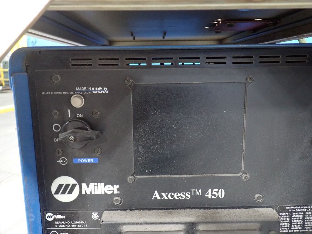 Miller Electric Mfg. Co. 22.95 Kw Welder W/wire Feeder - Axcess 450