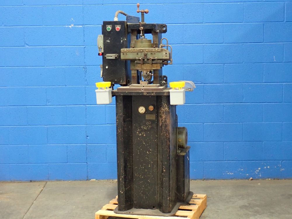 Cadillac Stamp Co. 1-1/2 Hp Stamping Machine - 58