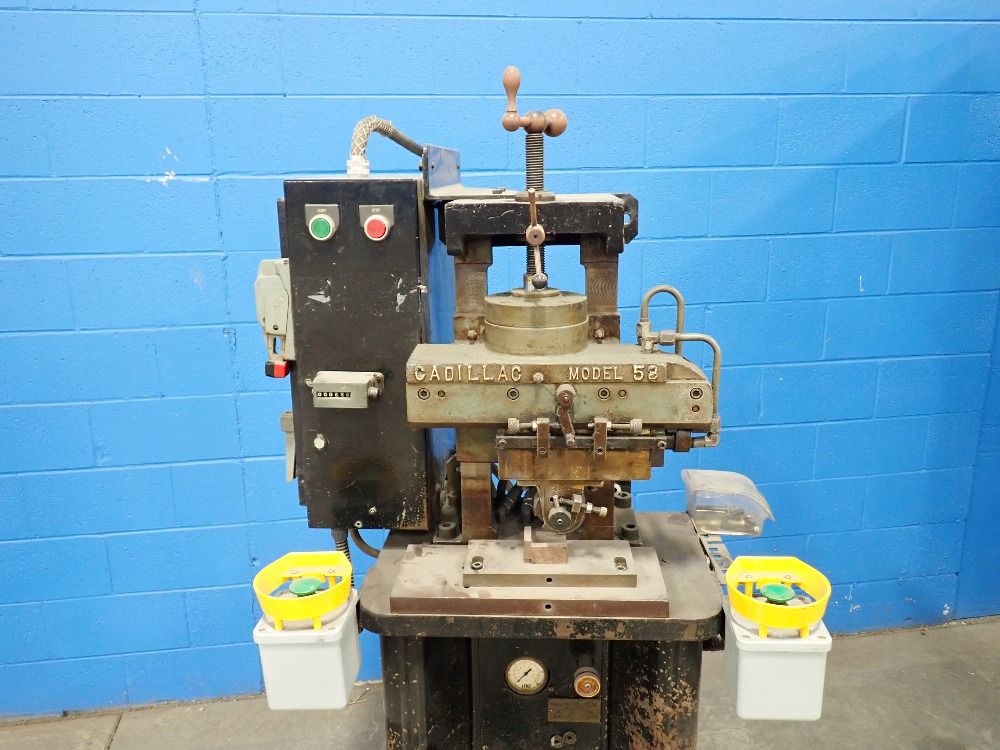 Cadillac Stamp Co. 1-1/2 Hp Stamping Machine - 58