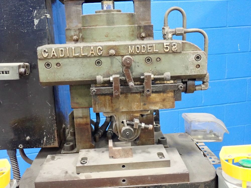 Cadillac Stamp Co. 1-1/2 Hp Stamping Machine - 58