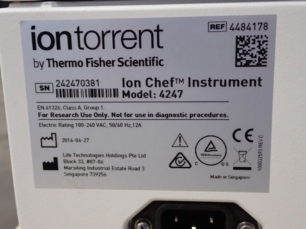 Ion Torrent Chef System #1 - 4247