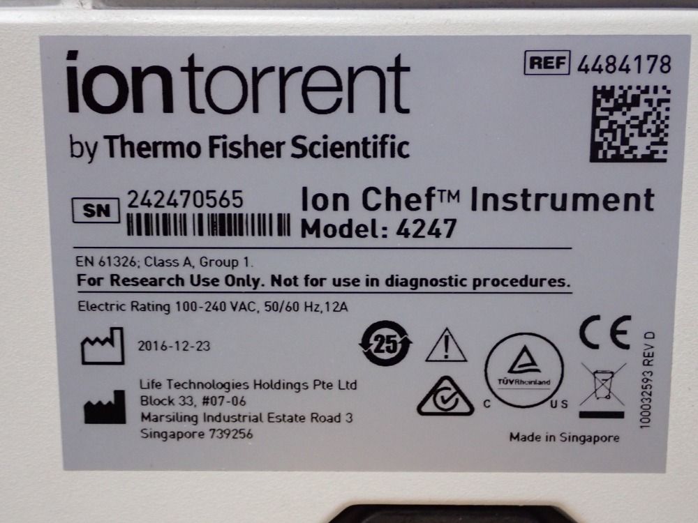 Ion Torrent Chef System #2 - 4247