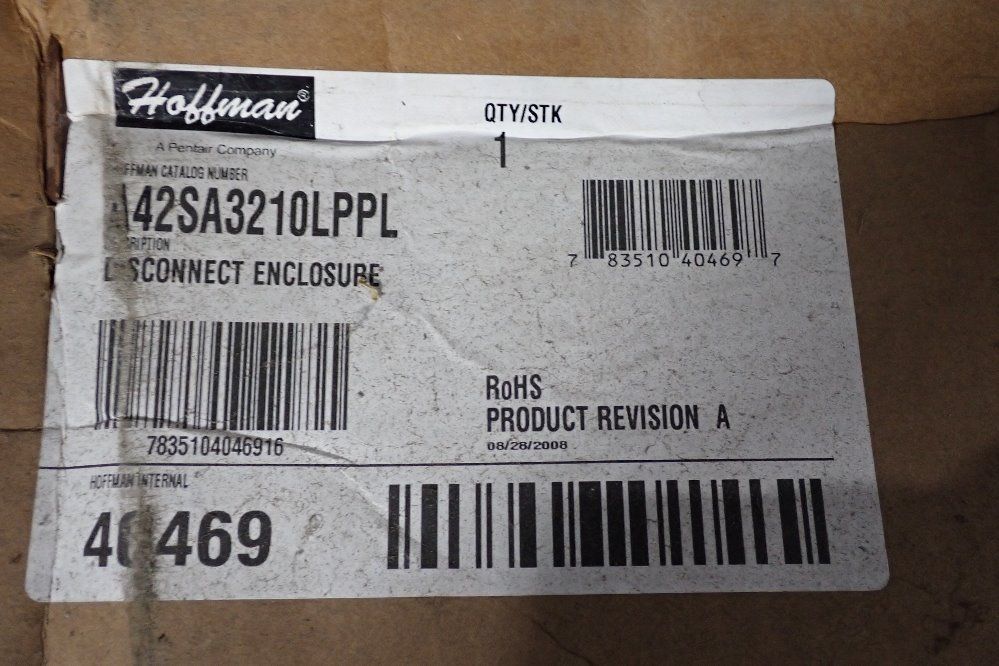 Hoffman Electrical Enclosure - A42sa3210lppl