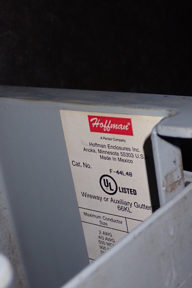 Hoffman Section Wireway Panel - F-44148