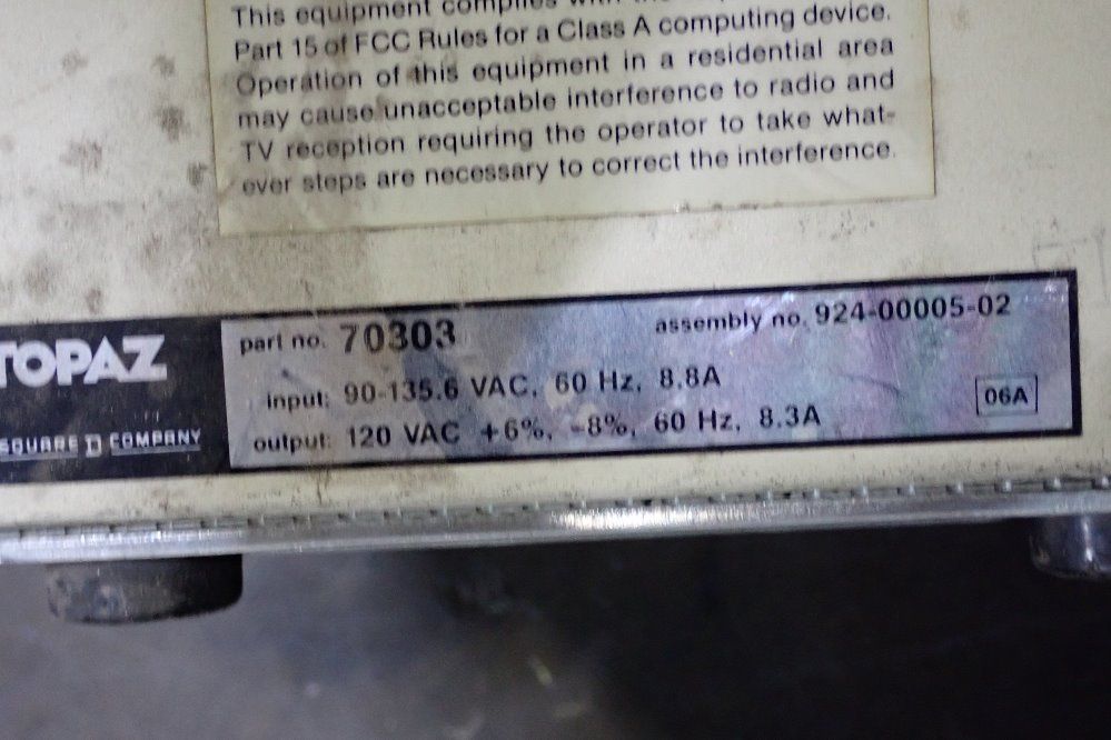 Topaz Power Supply - 70305