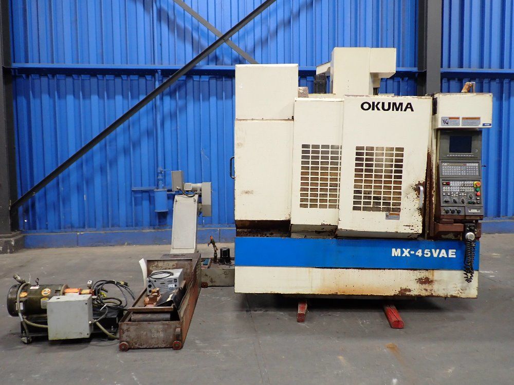 Okuma Cnc Vertical Machining Center - Mx-45 Vae