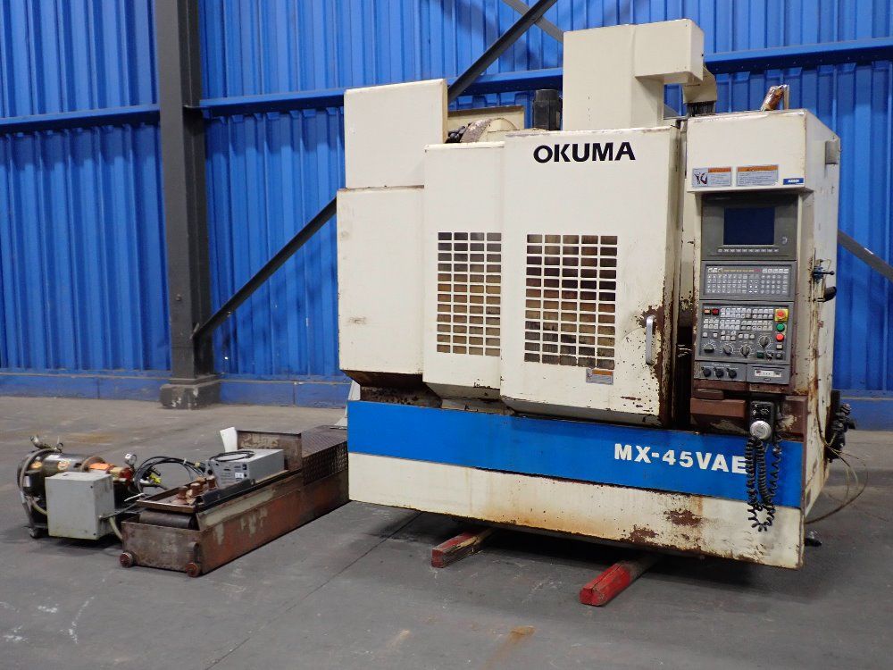 Okuma Cnc Vertical Machining Center - Mx-45 Vae
