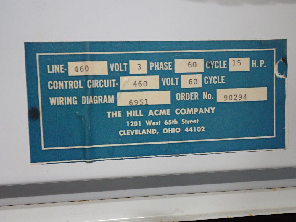 Hill Acme Ironworker - Model 6 Metalworker