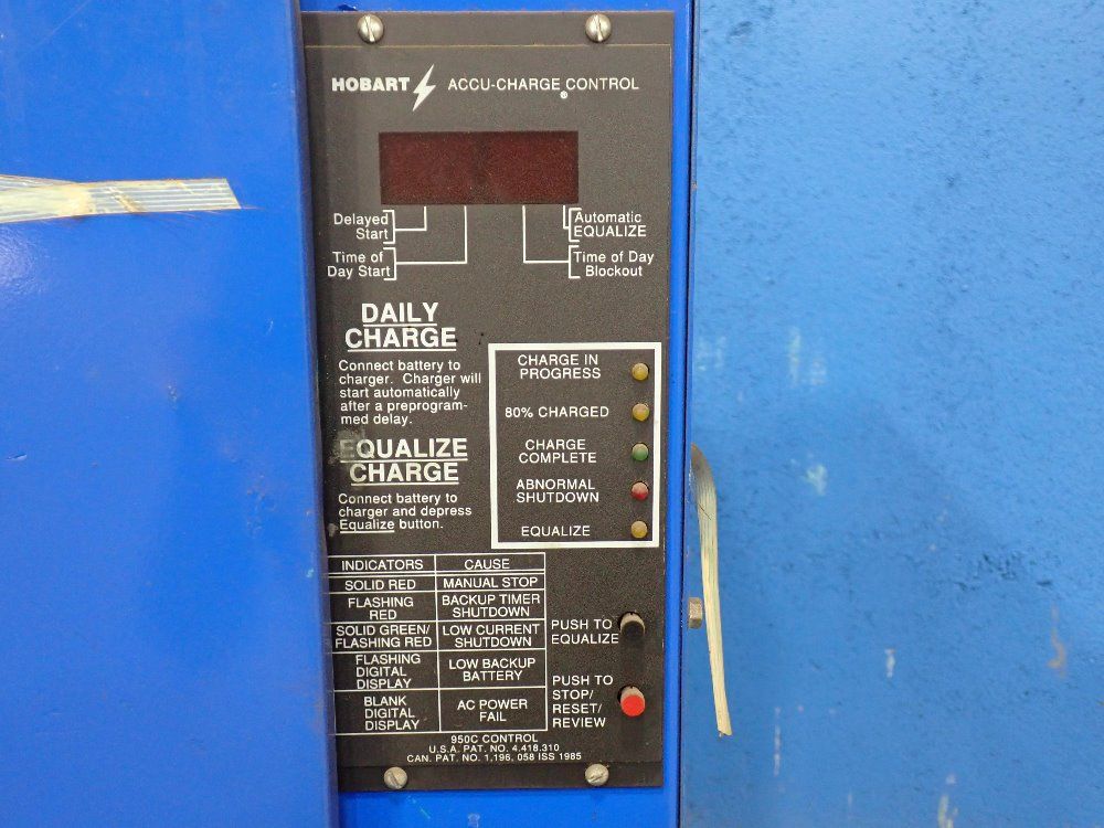 Gould Inc. Ind. Batt. Div. 36 V/451-600 Ah Battery Charger - Gfc18-600ti