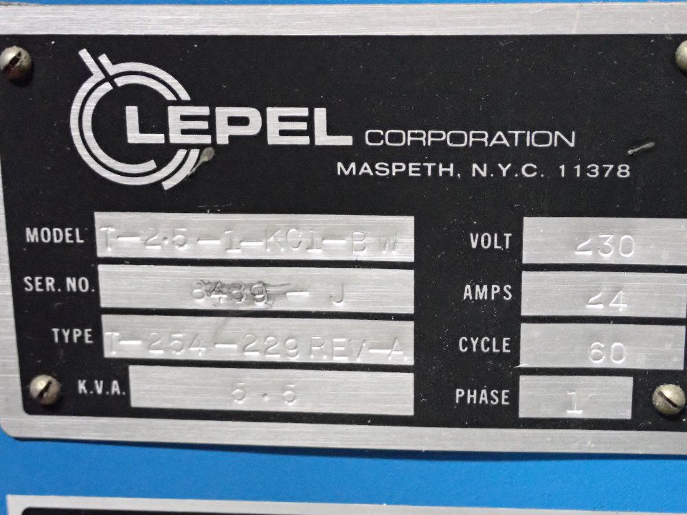 Lepel Induction Heater - T-2.5-1-kc1-bw