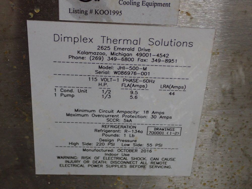 Koolant Koolers Chiller - Jhi-500-m