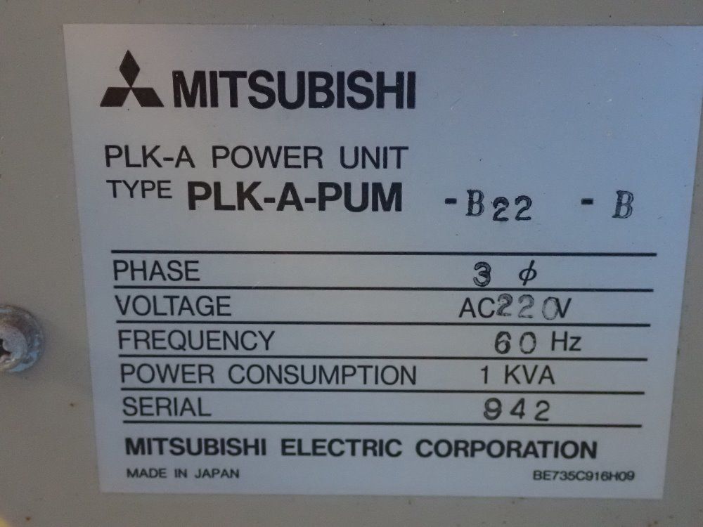Mitsubishi Sewing Machine - Plk-a2016f