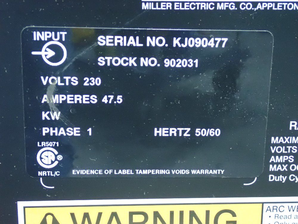 Miller 225a Thunderbolt 225 Welder - Thunderbolt 225