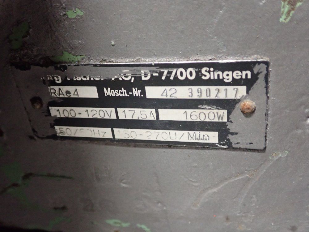 Singen 5" Dia Pipe Cutting Saw - Ra-4
