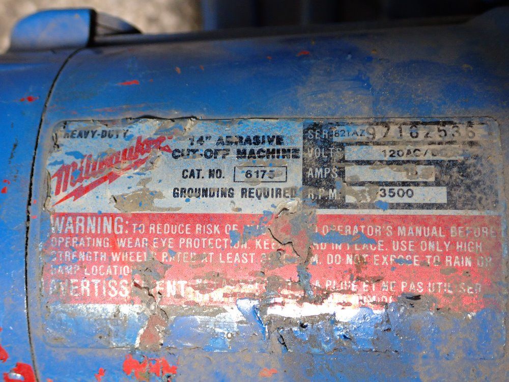 Milwaukee 14" Chop Saw - 6175