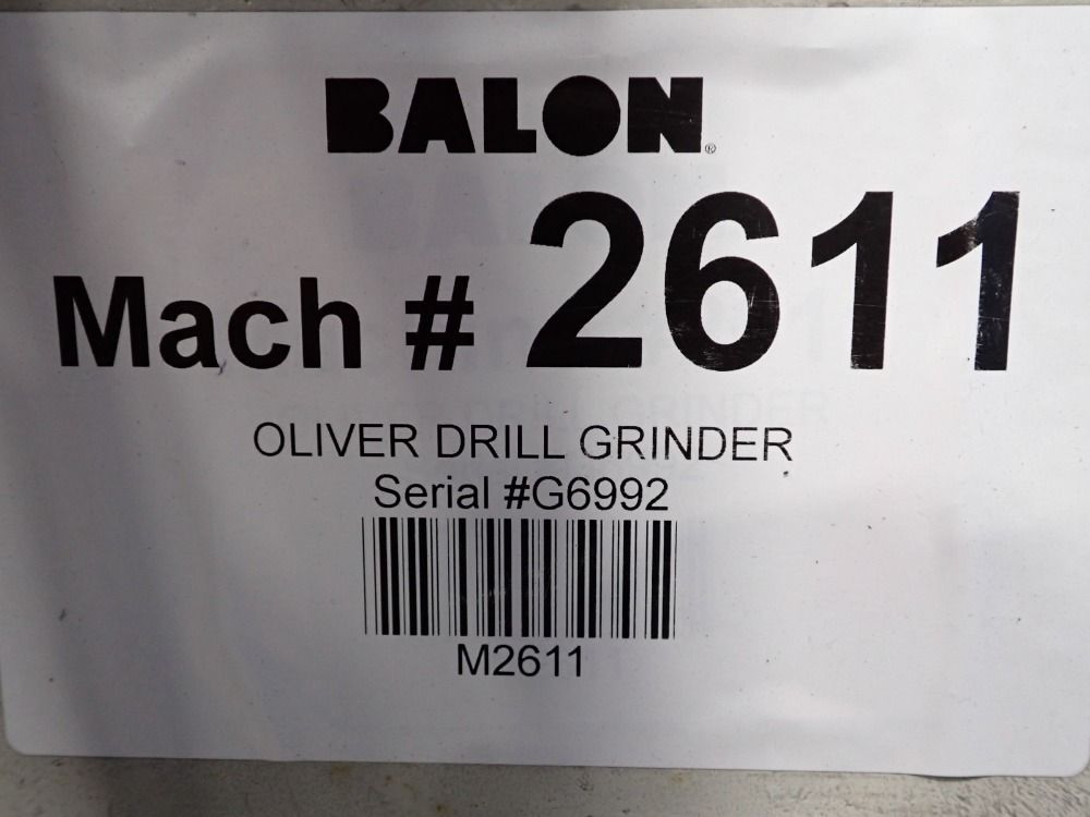 Oliver Drill Grinder - 600