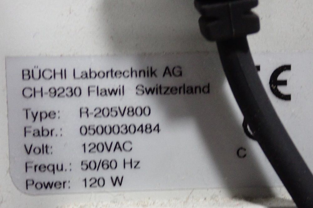 Buchi Vapor Vacuum Chamber - V-800/r-205v800