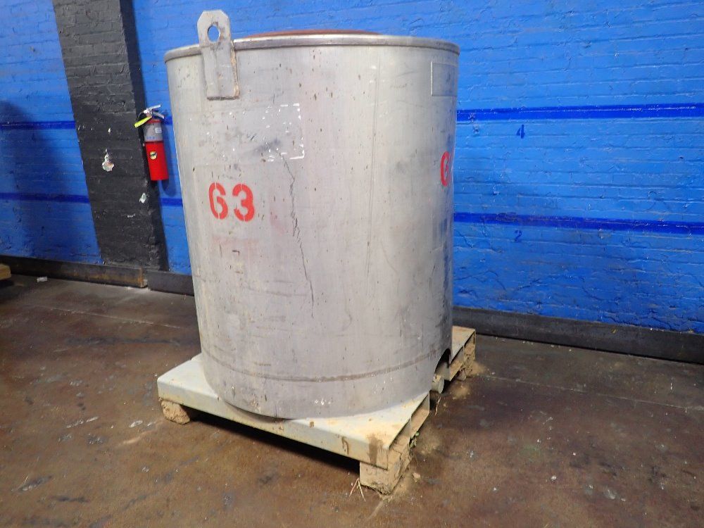 Clawson Containers Company 250 Gallons Stainless Steel Tank