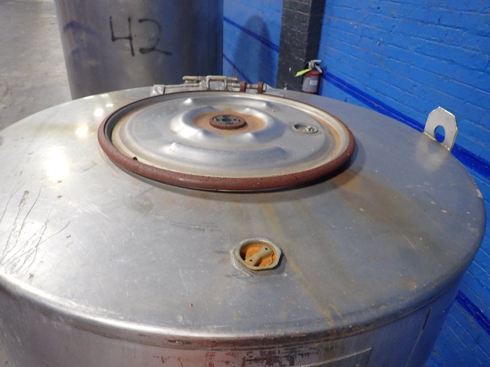 Clawson Containers Company 250 Gallons Stainless Steel Tank