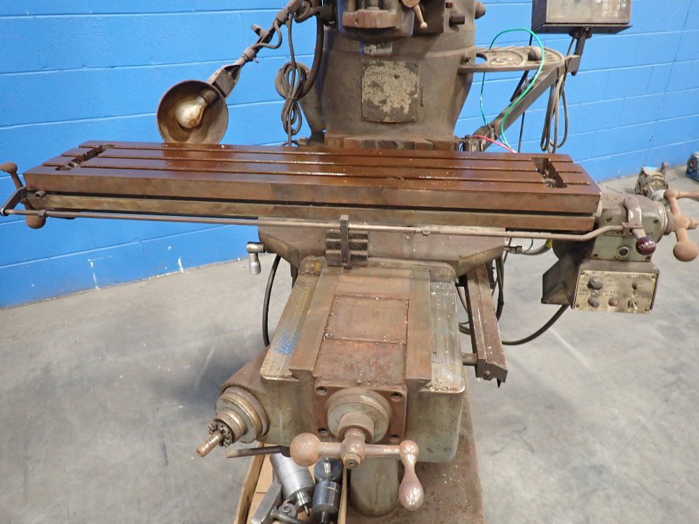 Bridgeport 42" X 9" Vertical Milling Machine