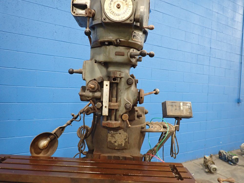 Bridgeport 42" X 9" Vertical Milling Machine