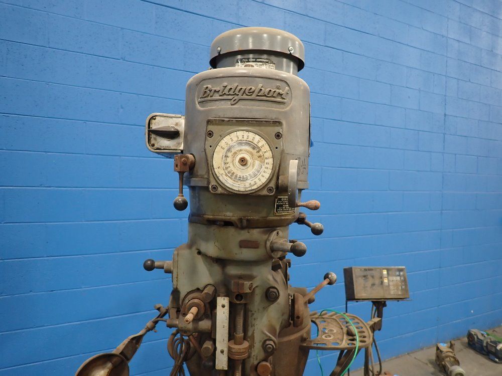 Bridgeport 42" X 9" Vertical Milling Machine