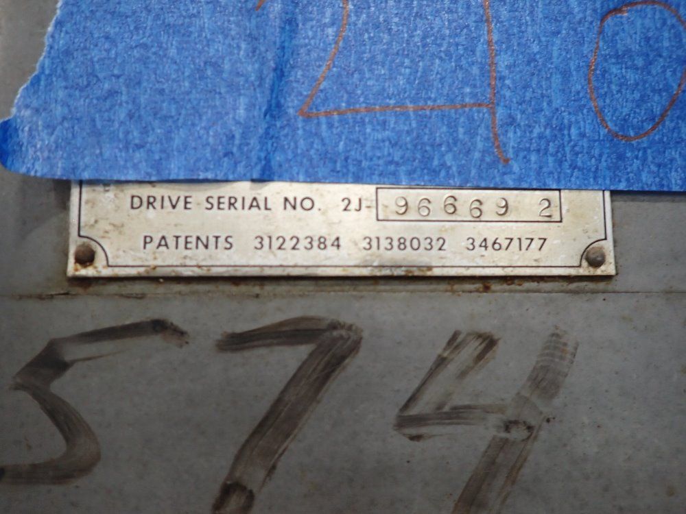 Bridgeport 42" X 9" Vertical Milling Machine