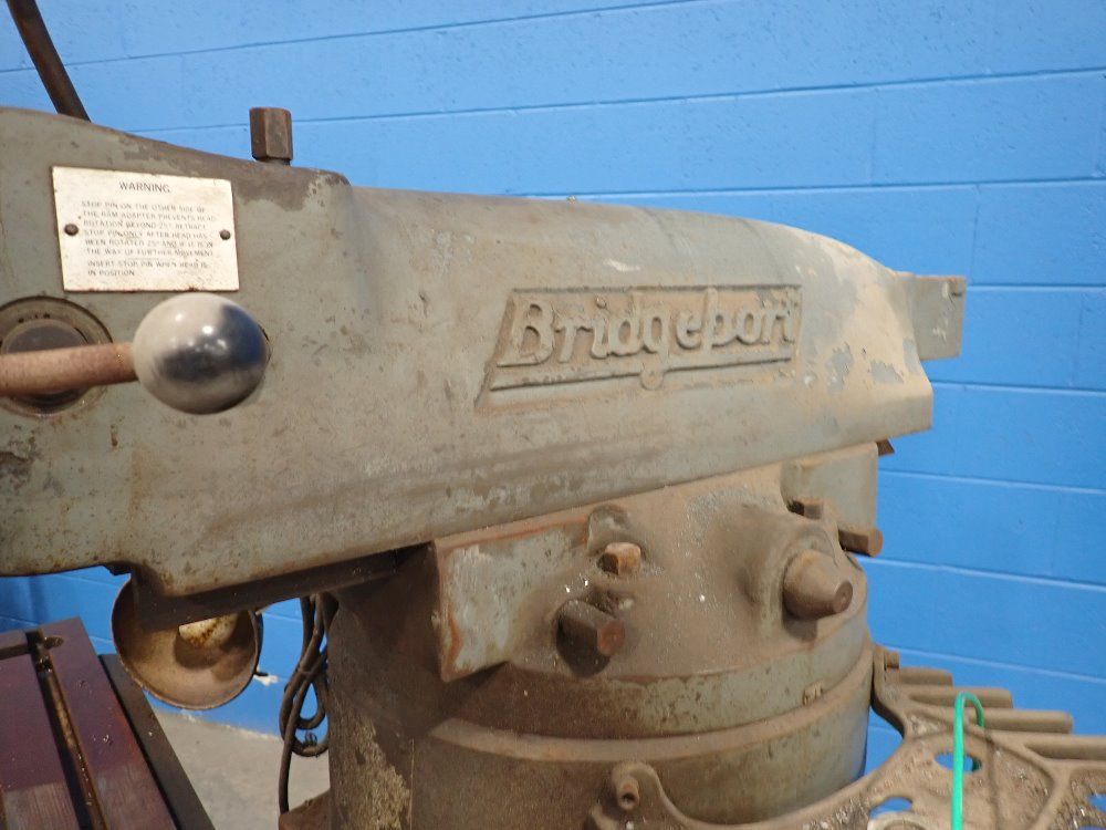 Bridgeport 42" X 9" Vertical Milling Machine
