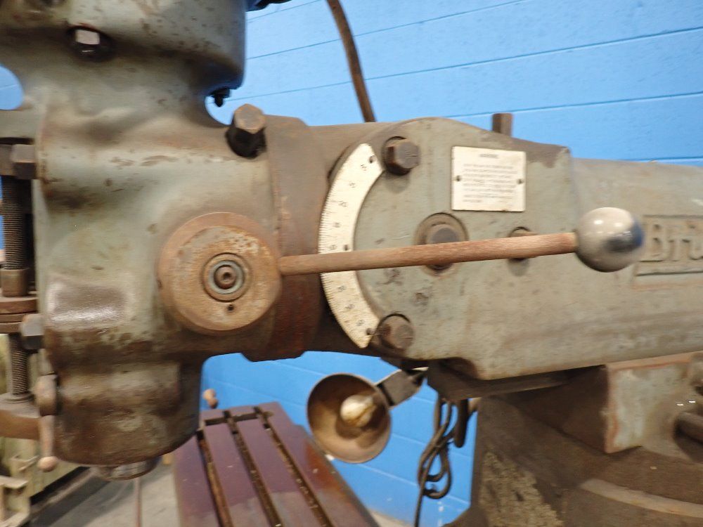 Bridgeport 42" X 9" Vertical Milling Machine