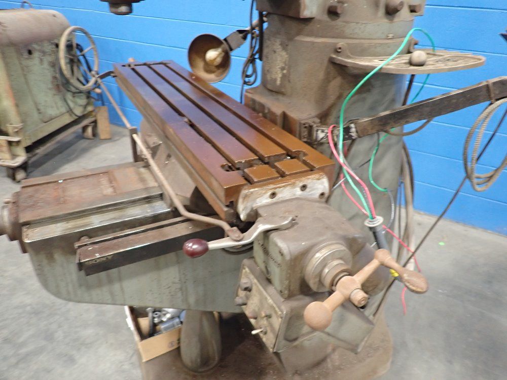 Bridgeport 42" X 9" Vertical Milling Machine