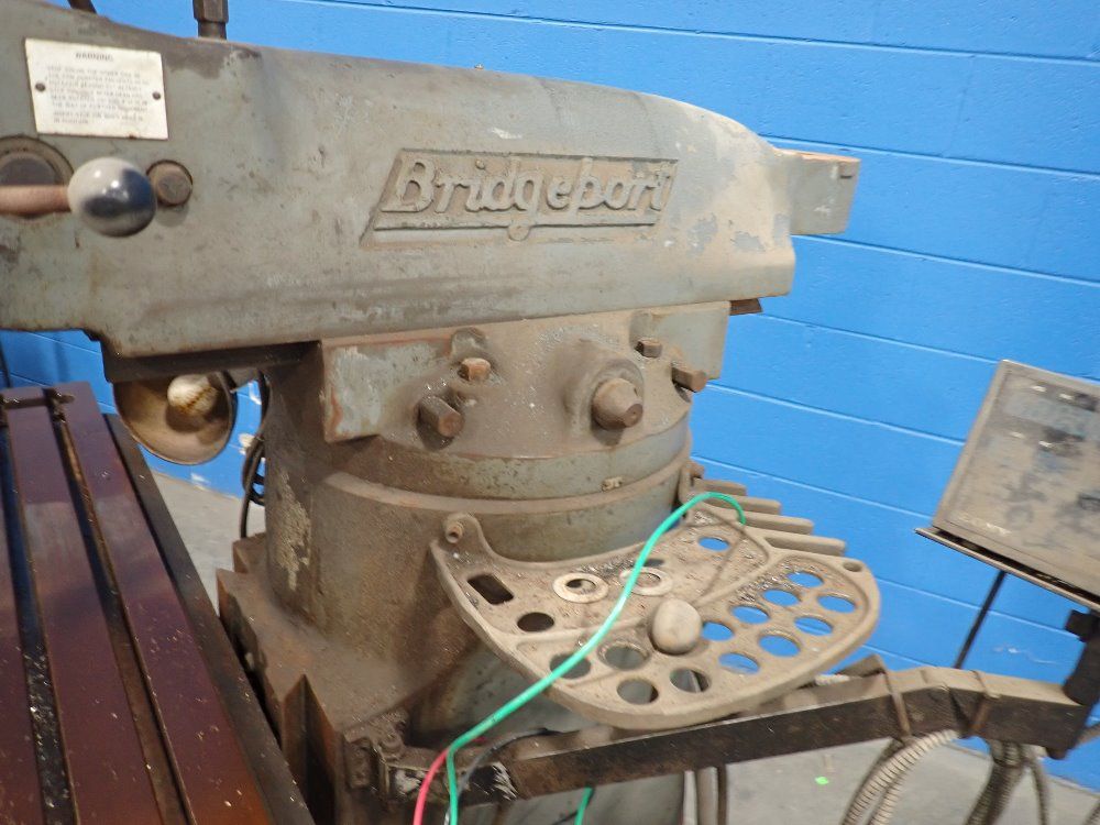 Bridgeport 42" X 9" Vertical Milling Machine
