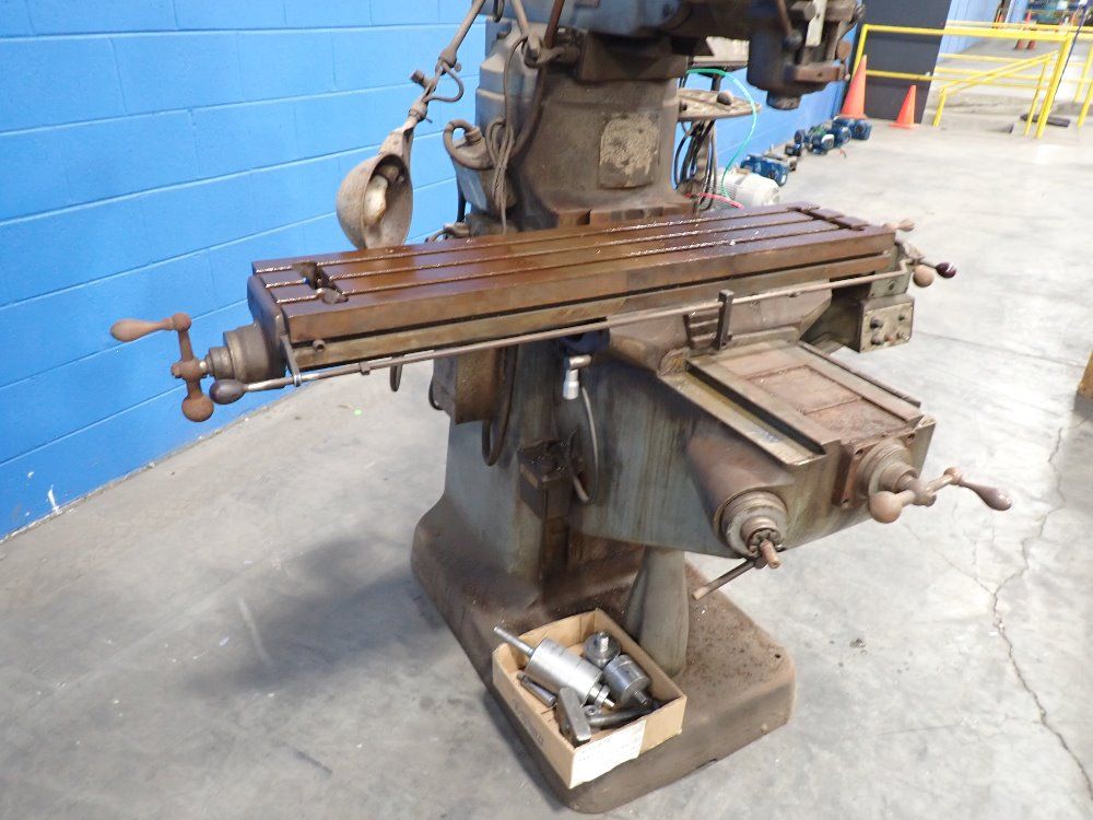 Bridgeport 42" X 9" Vertical Milling Machine