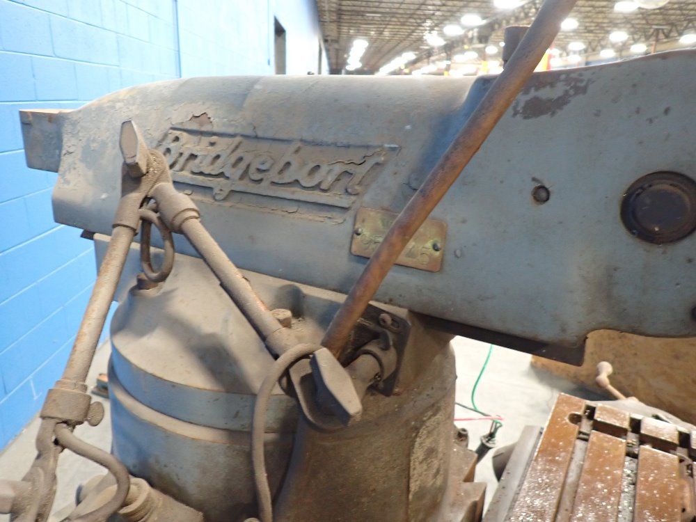 Bridgeport 42" X 9" Vertical Milling Machine