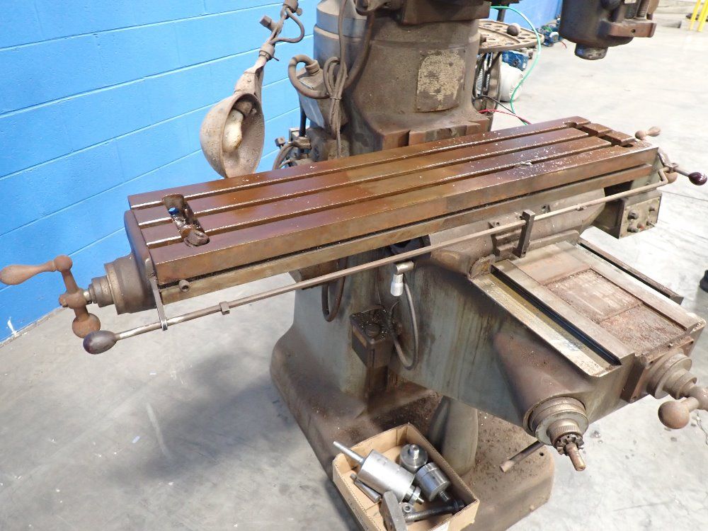 Bridgeport 42" X 9" Vertical Milling Machine
