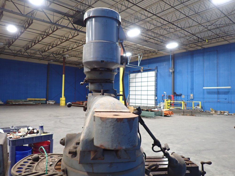 Bridgeport 42" X 9" Vertical Milling Machine