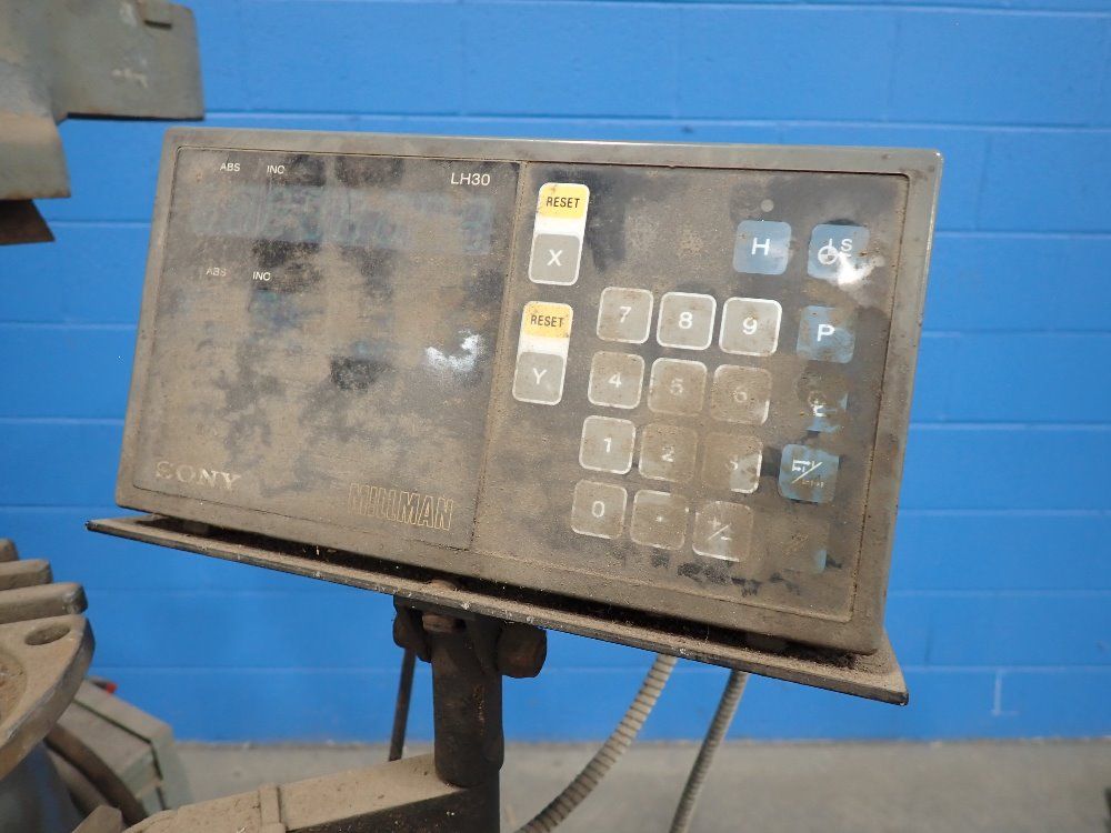 Bridgeport 42" X 9" Vertical Milling Machine