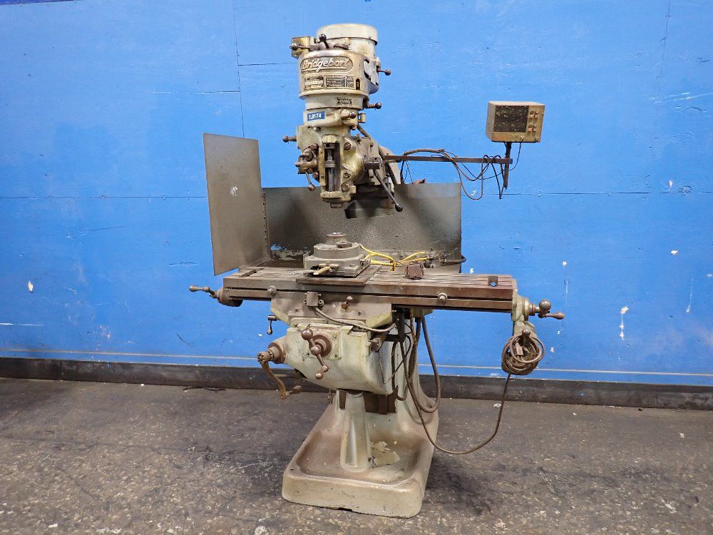Bridgeport 9" X 42" Vertical Mill