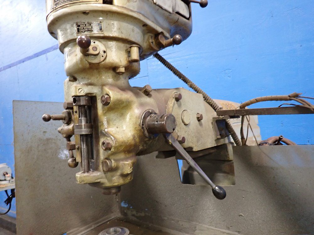 Bridgeport 9" X 42" Vertical Mill