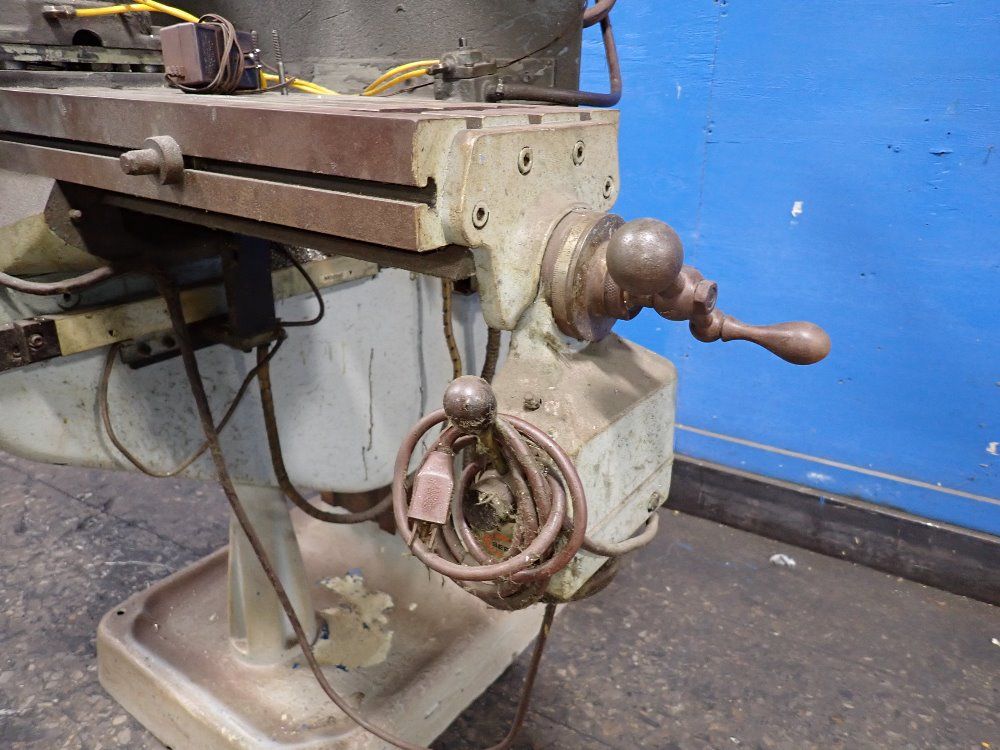 Bridgeport 9" X 42" Vertical Mill