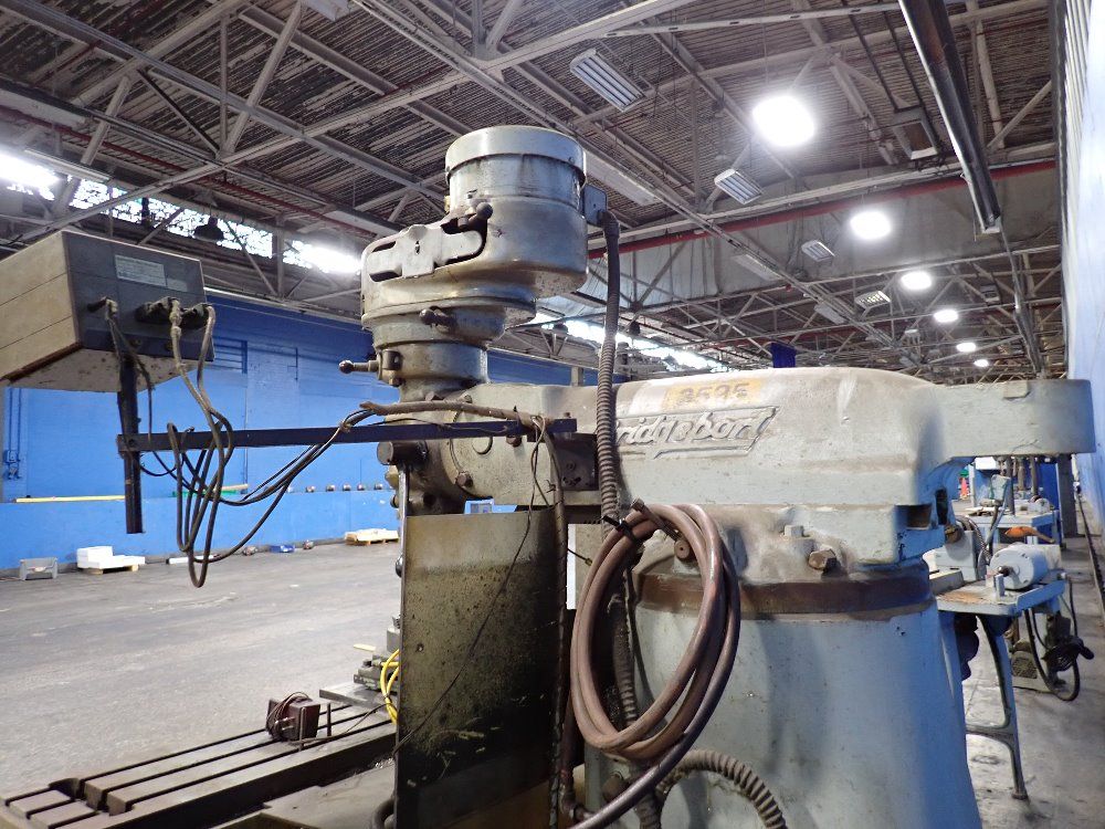 Bridgeport 9" X 42" Vertical Mill