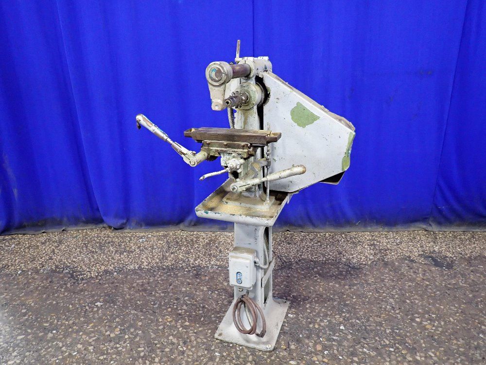 Burke 3 3/4" X 12" Horizontal Mill - No. 3