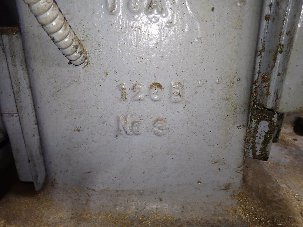 Burke 3 3/4" X 12" Horizontal Mill - No. 3