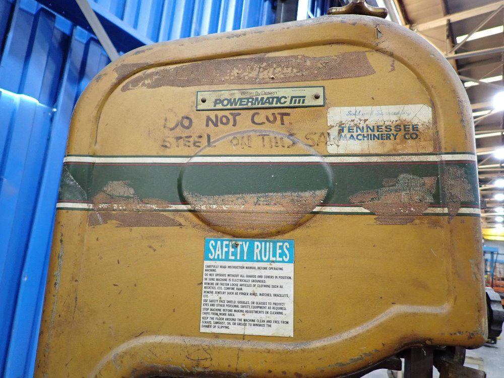 Powermatic 14.5 Vertical Bandsaw - 143