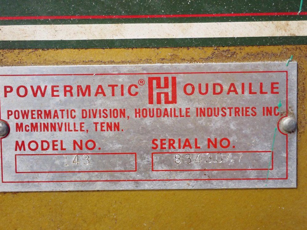 Powermatic 14.5 Vertical Bandsaw - 143