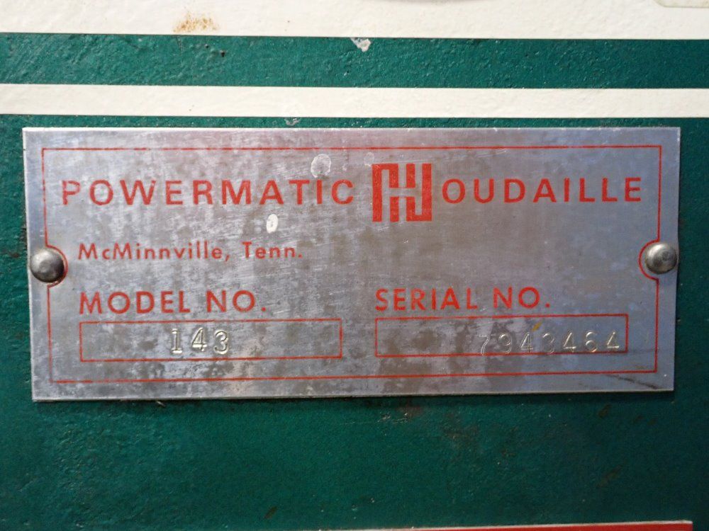 Powermatic 14.5 Vertical Bandsaw - 143