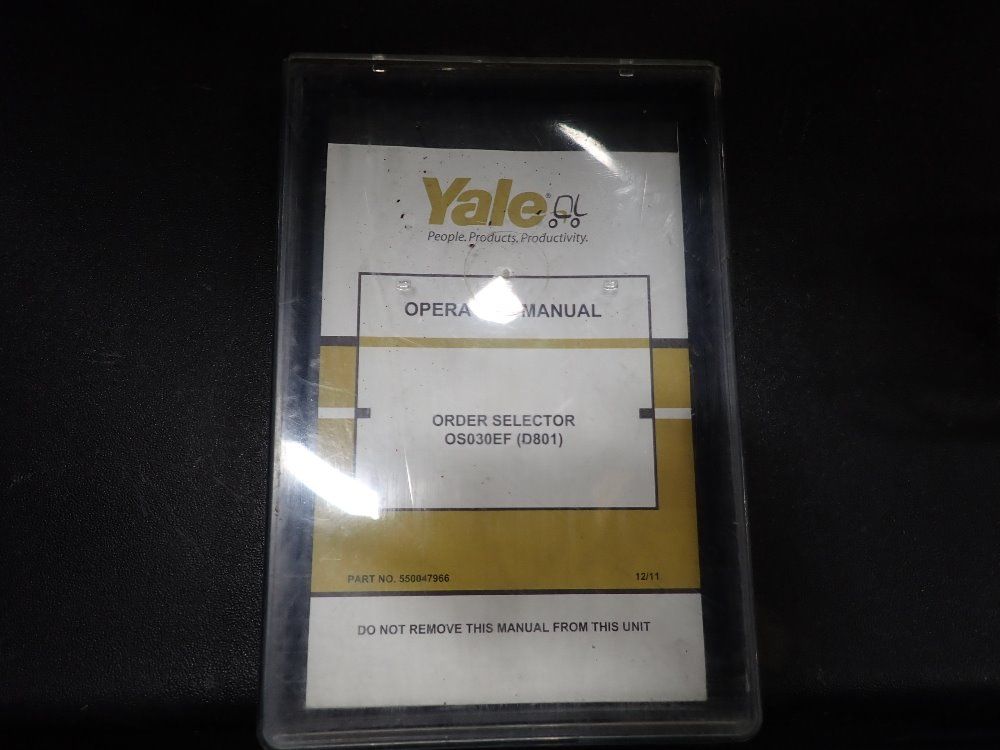 Yale 2000lbs Electric Order Picker - Os030efn24te105