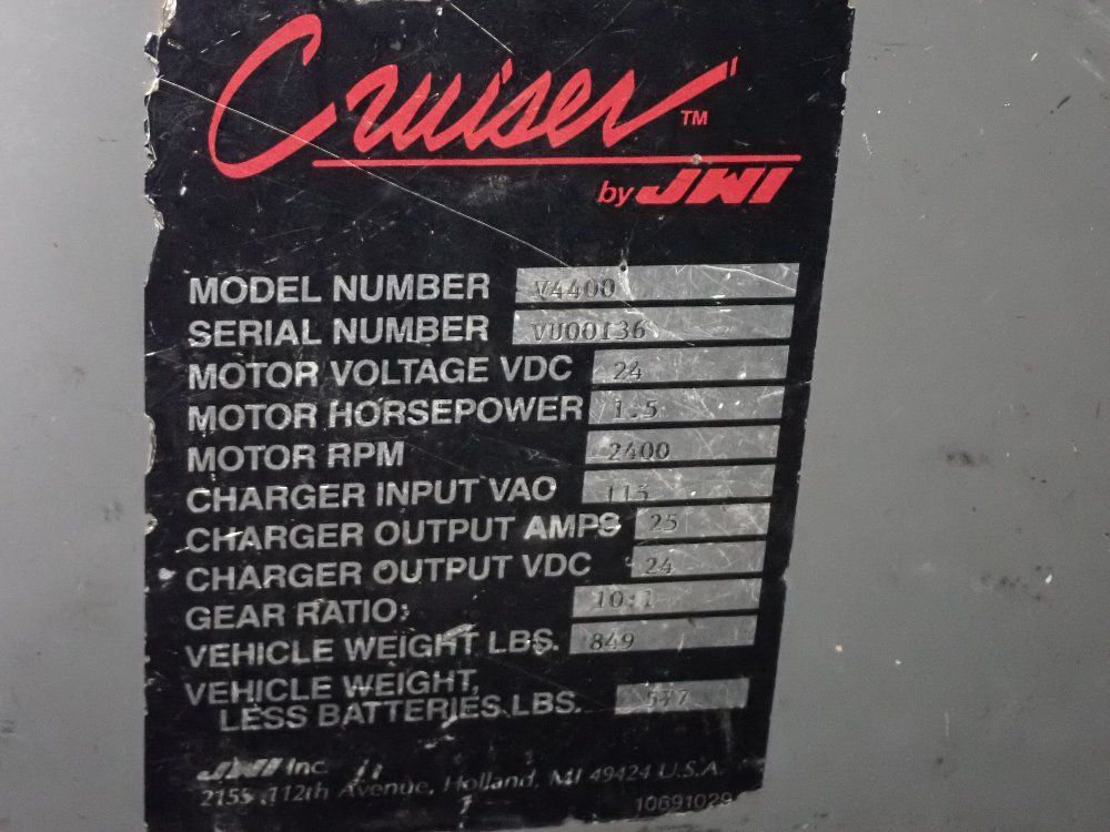 Jwi Electric Cart - V4400